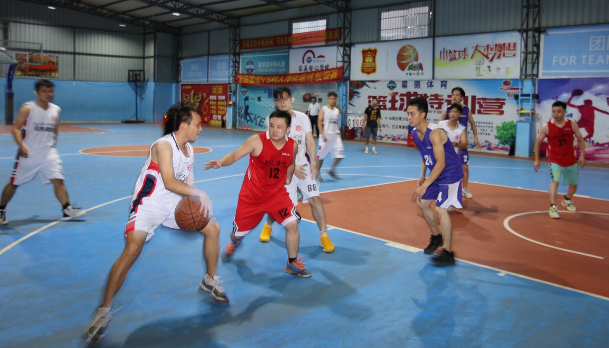 全民健身之“j9.comvs利人”兄弟友谊篮球赛